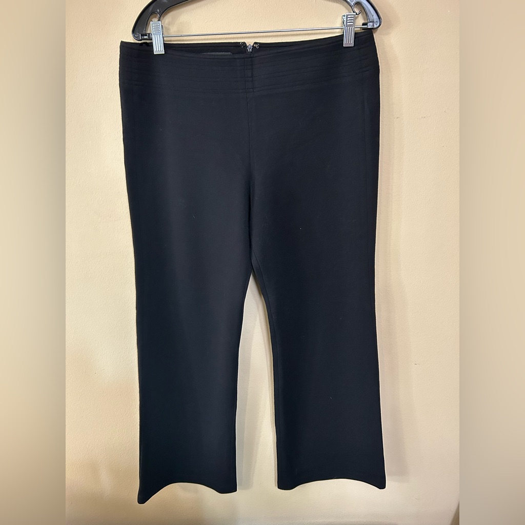 Anne Klein Black Trouser Pants